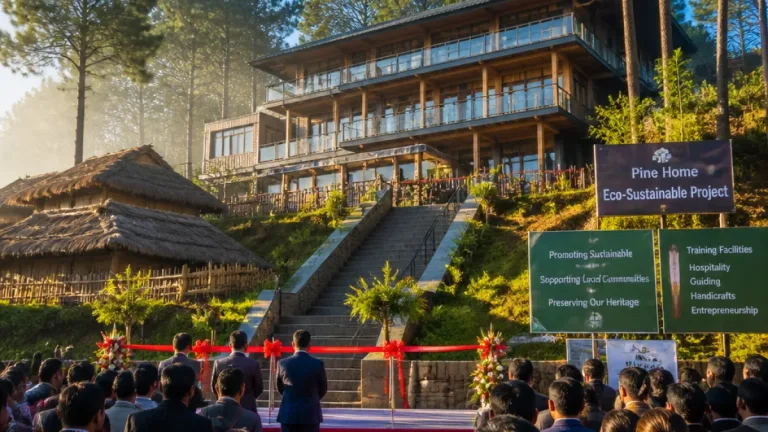 Shillong region benefits as CM Conrad K. Sangma opens Pine Home eco‑sustainable project in Mawkyrwat