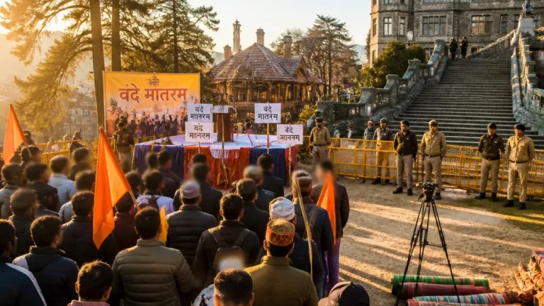 Shimla: BJP to sing 'Vande Mataram' on Ridge, stage dharna after Assembly row