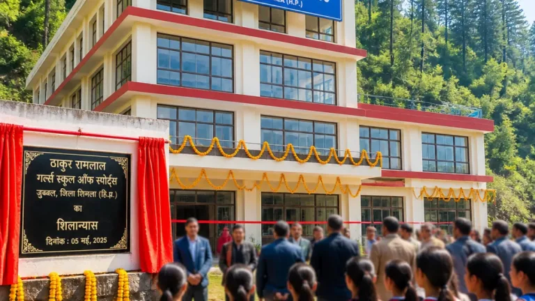 Shimla district gets Himachal’s first ‘School of Sports’ for girls in Jubbal