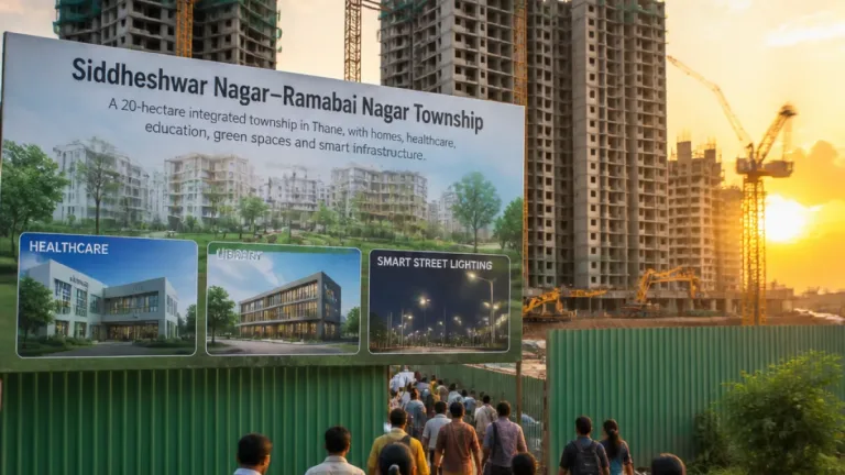 Shinde launches Siddheshwar Nagar–Ramabai Nagar township project in Thane; 6,000 families to be rehoused