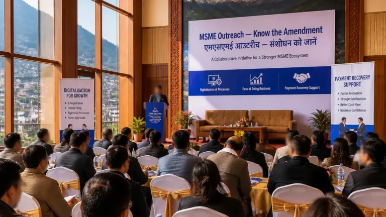 Sikkim hails MSME amendment as boost for small firms; administration launches outreach
