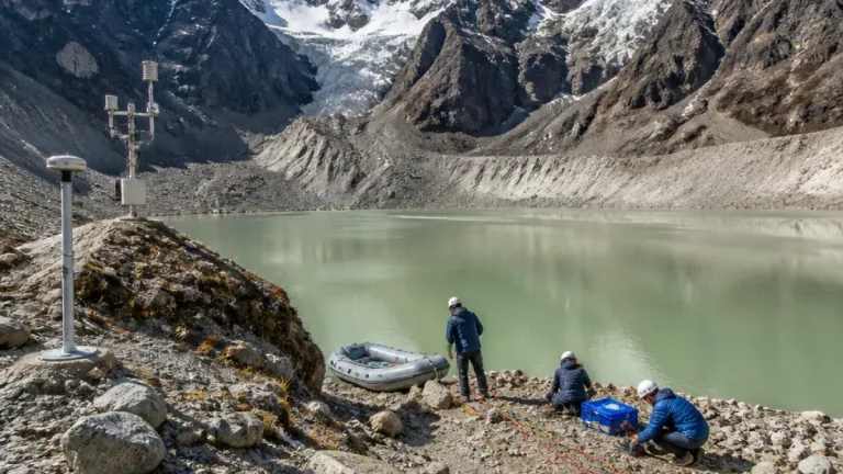Sikkim team completes field study of high‑risk glacial lakes to inform GLOF hazard plans