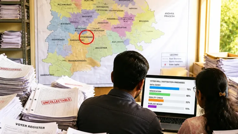 SIR drive in Telangana leads to deletion of about 73.4 lakh entries; Hyderabad records 19.4 lakh removals
