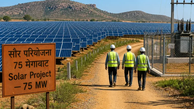 SJVN commissions 75 MW solar plant in Jamui; power to Bihar at ₹2.96/unit