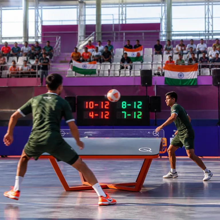 India’s teqball debut at Asian Games ends in early exits but signals fresh beginning