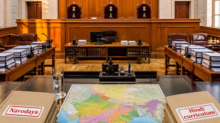 Supreme Court asks Tamil Nadu to change mindset, consider Hindi teaching and Navodaya sites