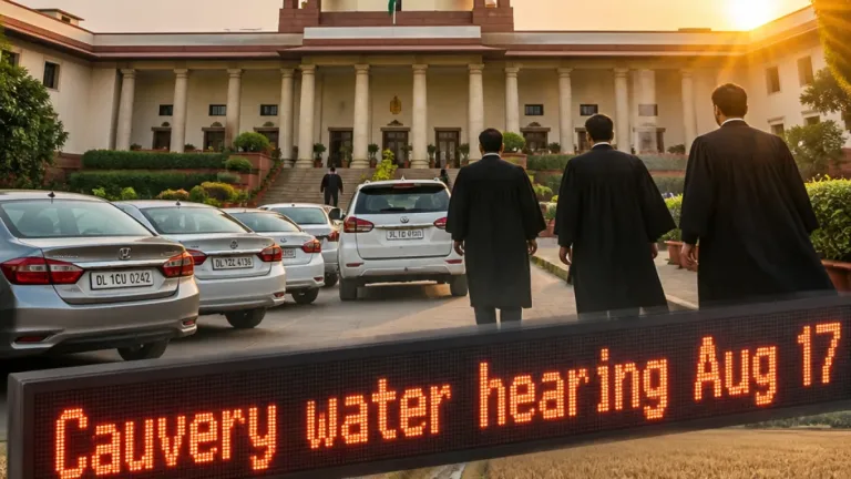 Supreme Court to hear Tamil Nadu plea seeking immediate release of Cauvery water from Karnataka