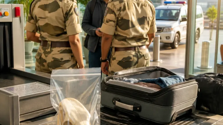 Suspected monkey skull found in hand baggage at Delhi airport; passenger handed to police