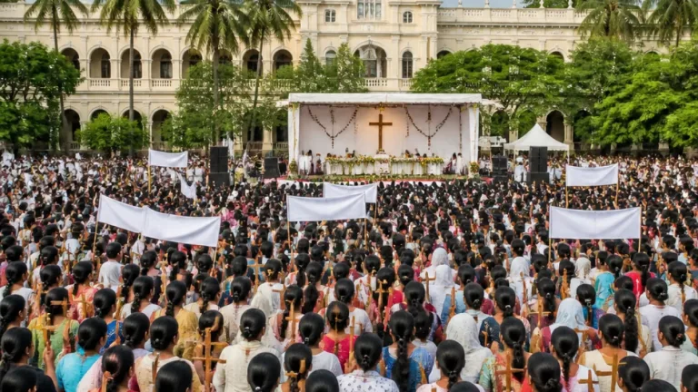 Tamil Nadu Assembly Speaker backs Catholic ‘March for Life’, says ‘life begins at conception’