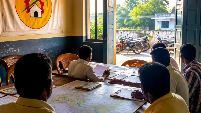 TD leaders review development, organisation in Nellore; membership drive over 90% complete