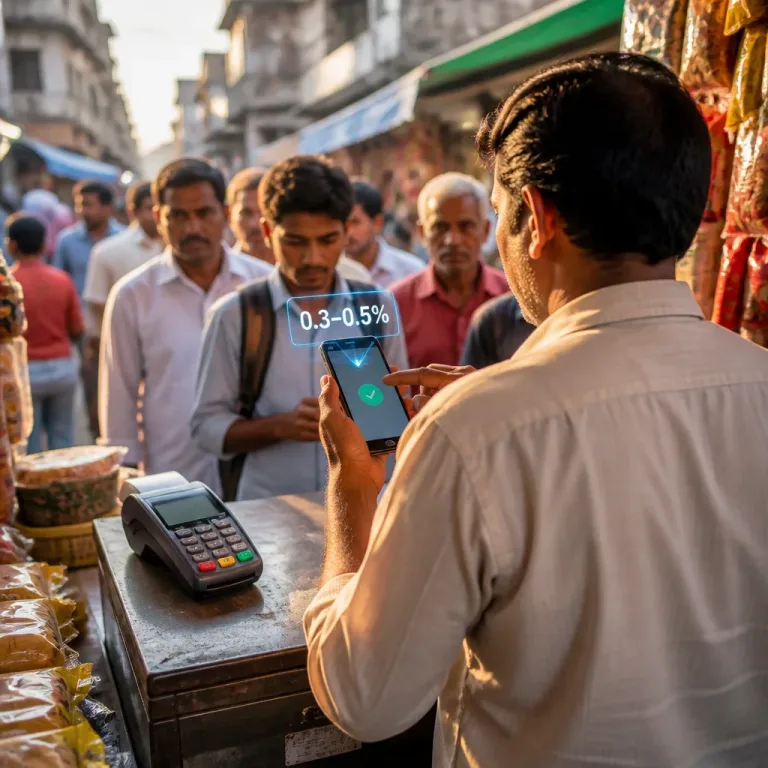 Government mulls charging merchants on UPI as decade‑long zero‑fee model faces change