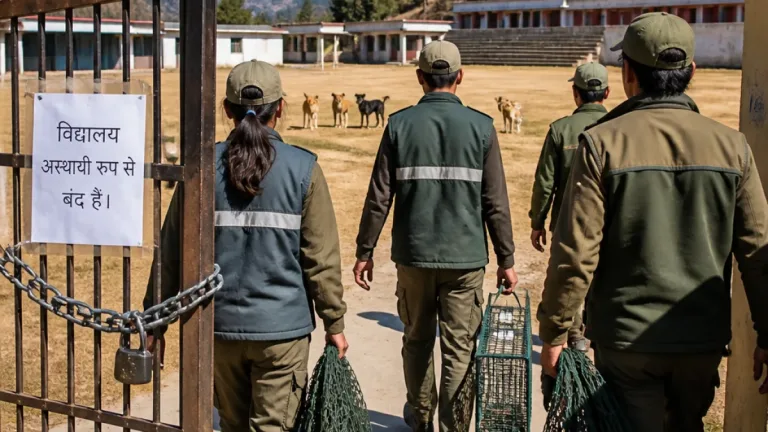 Ten schools closed in Chamoli after stray dog attacks; teams deployed to capture suspected animals