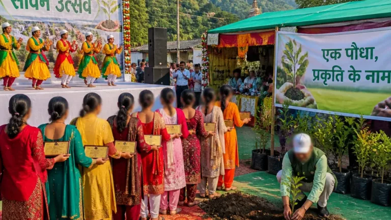 Ten women honoured at Tanakpur festival as organisers spotlight role in culture, farming and livelihoods