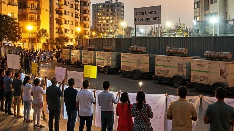 Thane residents oppose proposed Amazon data centre in Balkum, cite heat, noise and power fears