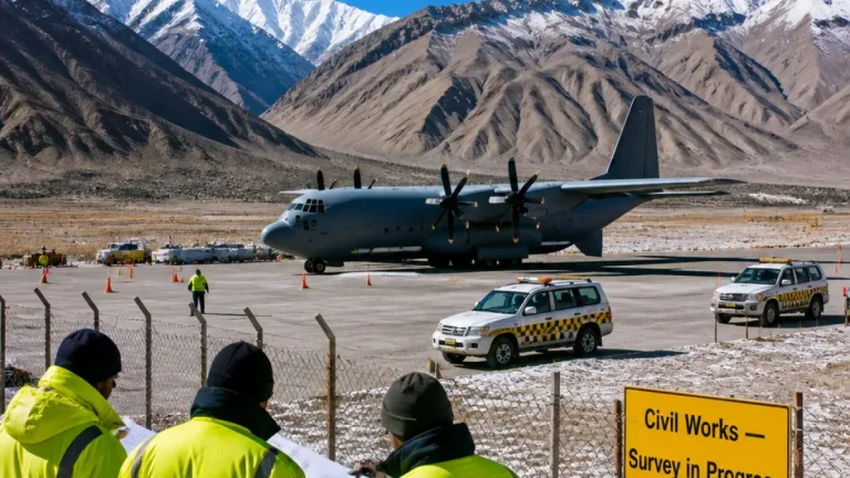 Thoise airfield near Nubra moves closer to civilian flights; AAI readies estimates