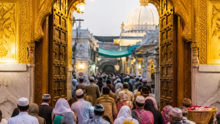 Thousands throng Ajmer Sharif Dargah as Jannati Darwaza opens for Eid al-Adha prayers