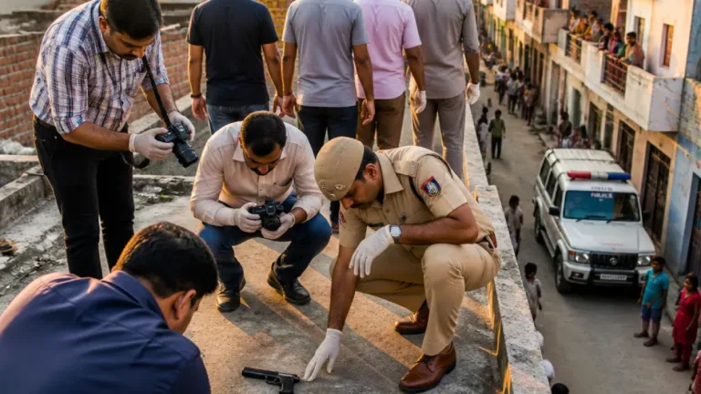 Three held after video shows rooftop firing in Loni Border land dispute