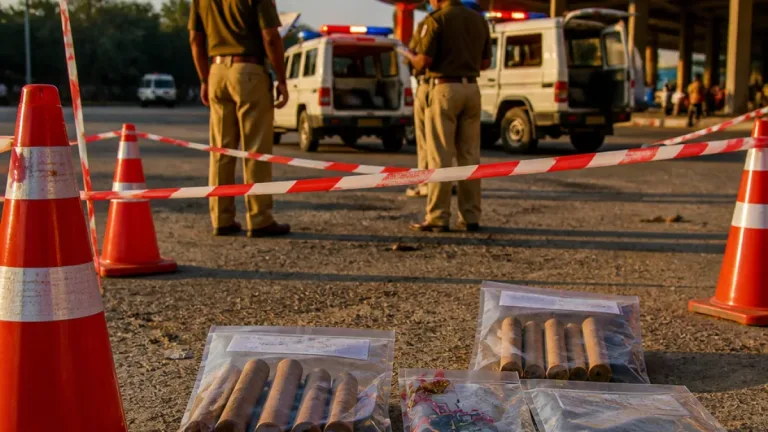 Three held in Chandigarh after IED, gelatin sticks and pistol found near Sector 43 bus stand