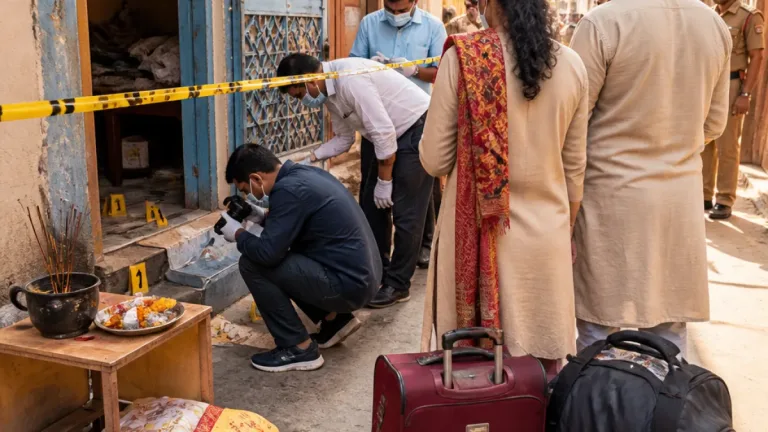 Three-member family found dead during Varanasi pilgrimage; police probe circumstances