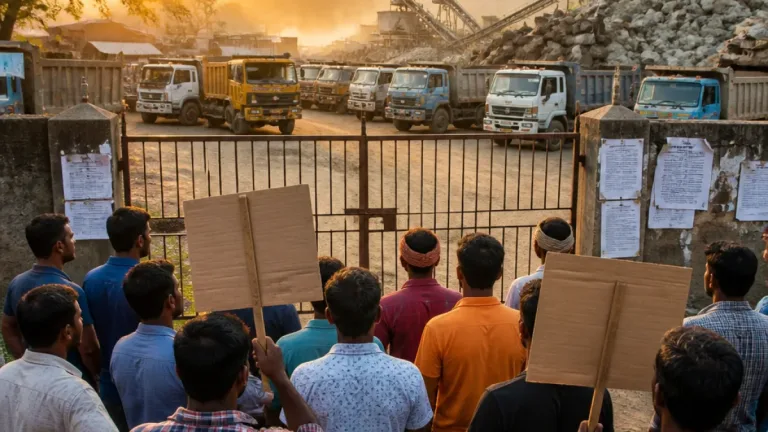 Three-month stone supply halt leaves Dharmanagar crushers idle, livelihoods at risk