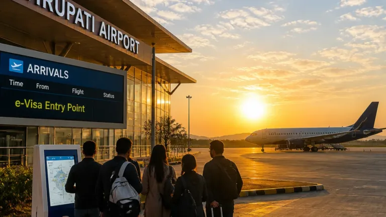 Tirupati airport cleared for e‑Visa arrivals; regular international flights still dependent on airlines