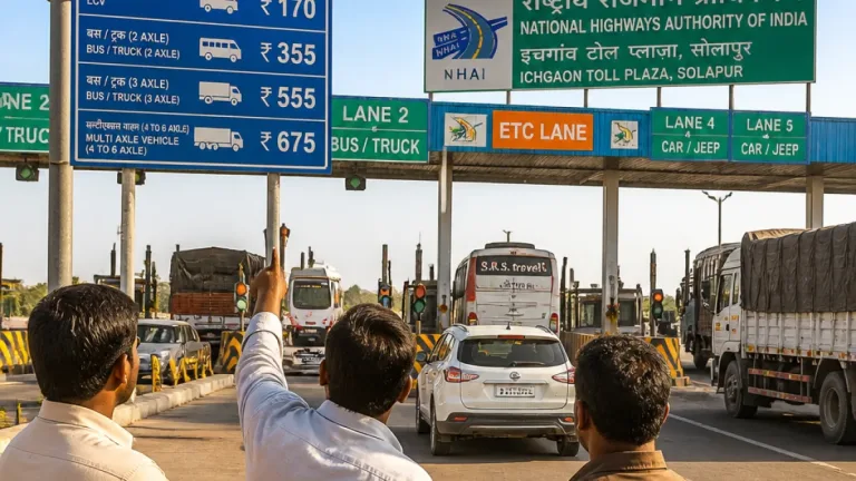 Toll hike at Ichgaon plaza raises travel costs for Solapur commuters