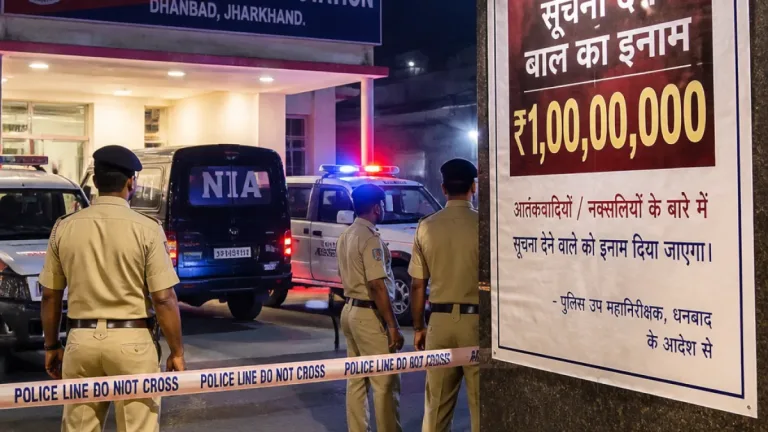 Top CPI (Maoist) leader arrested in Dhanbad; ₹1 crore state bounty on him