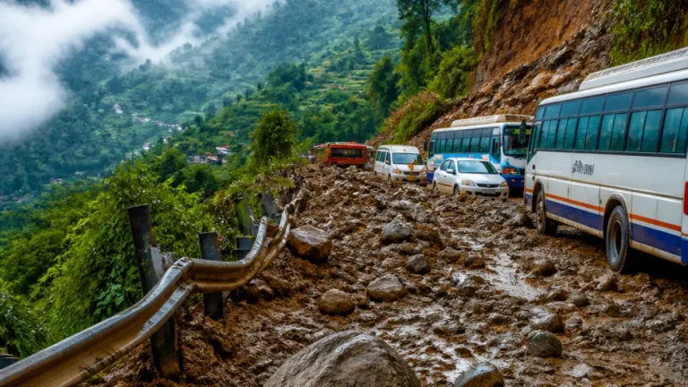 Torrential monsoon closes 118 roads in Himachal; orange alert issued for five districts