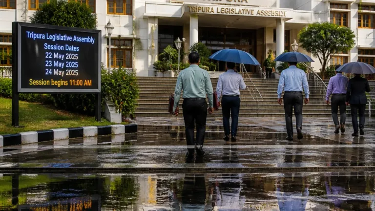 Tripura Assembly to Hold Three-Day Monsoon Session from August 27, Speaker Says