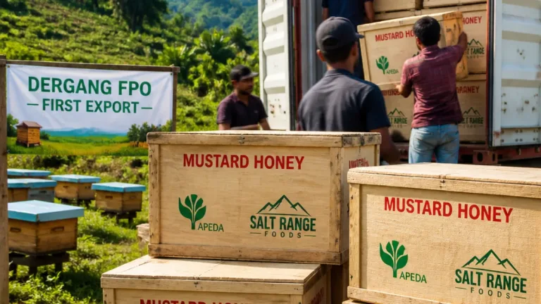 Tripura FPO ships first-ever mustard honey consignment to Dubai, APEDA backs export push