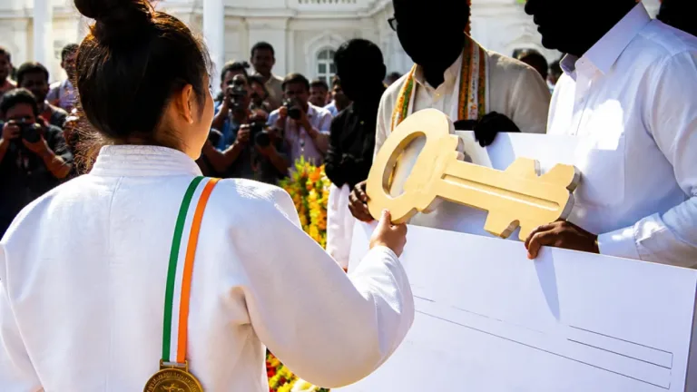 Tripura honours Asmita Dey after historic Commonwealth Games gold in women's 48kg judo