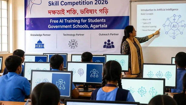 Tripura launches ‘AI Utsav’ to give free AI courses, certificates to government school students