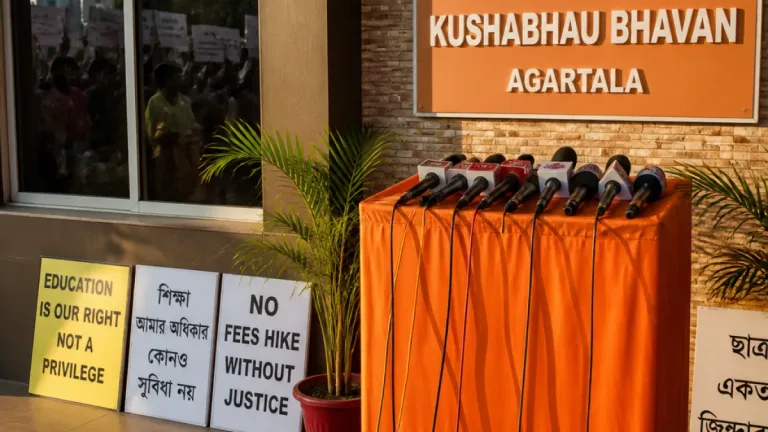 Tripura minister backs Jharkhand student agitation, accuses Congress of 'double standards'