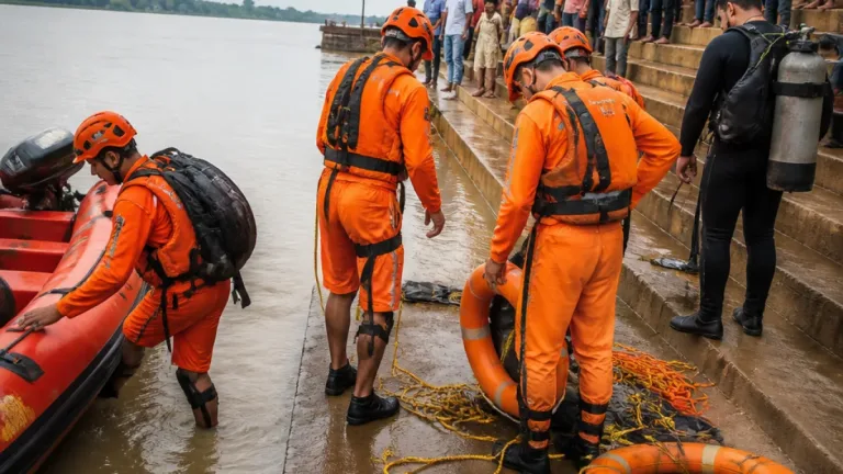 Two 14-year-old boys missing after bathing in Burhi Gandak at Muzaffarpur ghat