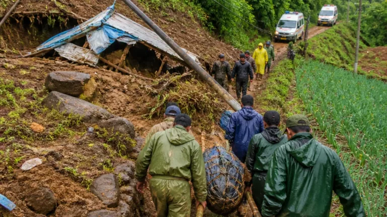 Two killed, one injured after mudslide sweeps away shed on garlic farm in Kottakkamboor