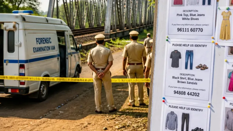 Two unidentified men found dead on Hubballi railway stretch; police seek public help
