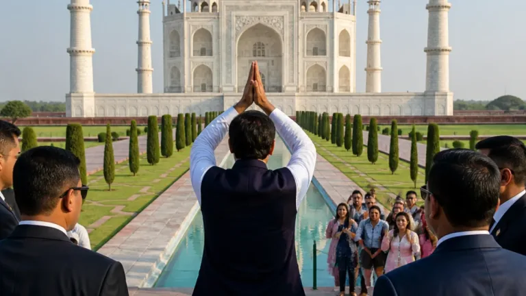 Uganda Vice‑President Jessica Alupo visits Taj Mahal during BRICS visit to Agra