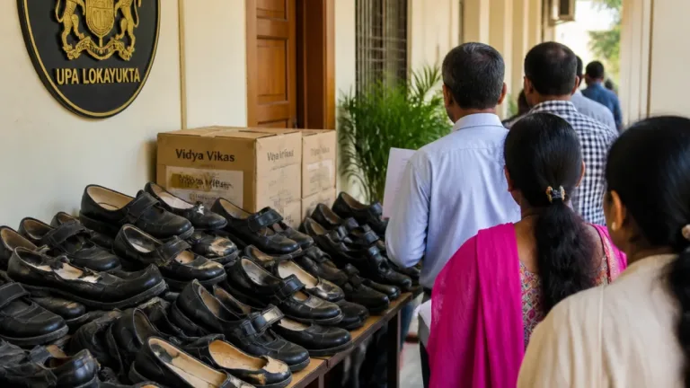 Upa Lokayukta Takes Cognisance as Karnataka's Free Shoe Scheme Draws Complaints of Poor Quality