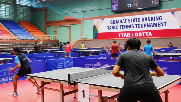 Vadodara paddlers advance to main draws at 4th Gujarat State Ranking TT