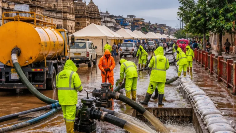 Varanasi on alert as municipal teams step up drainage, 61 flood camps readied