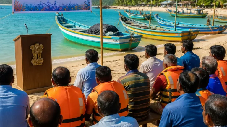 Vice‑President urges sustainable fishing, calls Blue Revolution a turning point for Lakshadweep