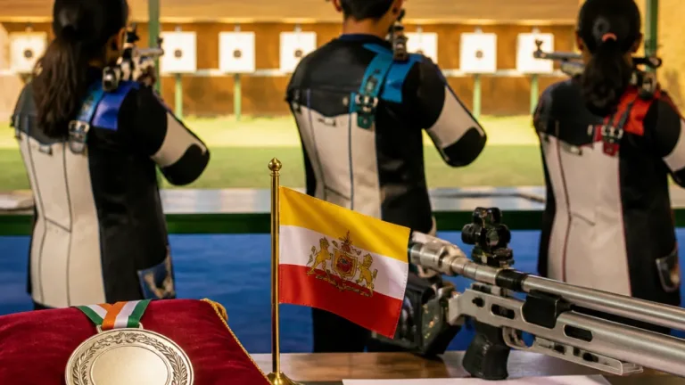 Vidarsa K. Vinod becomes first woman from Keralam to win an Asian Games shooting medal