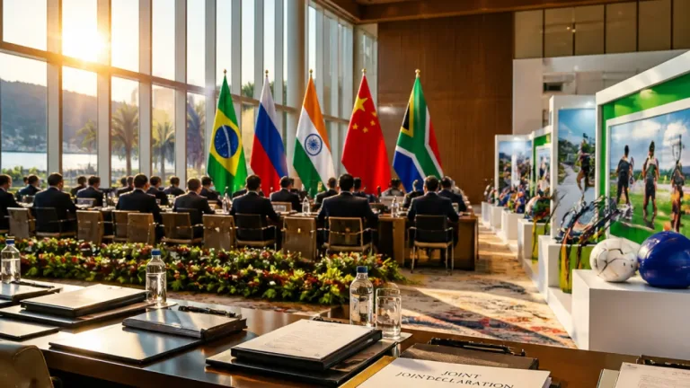 Visakhapatnam hosts BRICS Sports Ministers; Joint Declaration adopted, new initiatives unveiled