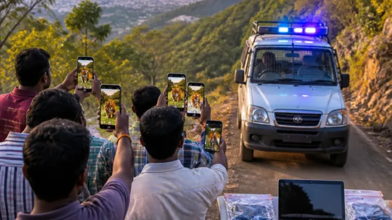 Visakhapatnam police arrest man over fake AI tiger video that panicked residents