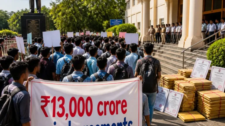 Warangal: Kavitha launches TRS electoral drive, demands release of over ₹13,000 crore in student reimbursements