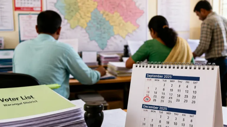 Warangal voters in focus as schedule set for Warangal-Khammam-Nalgonda Graduates’ MLC poll