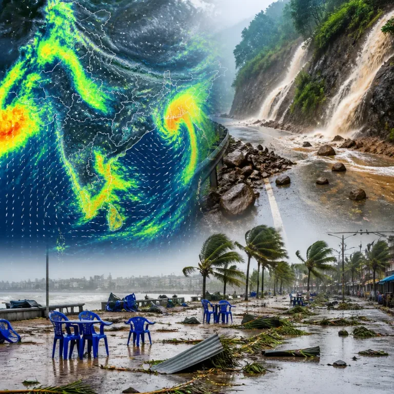 IMD issues week-long heavy-rain alerts for hill states, northeast, central and peninsular India
