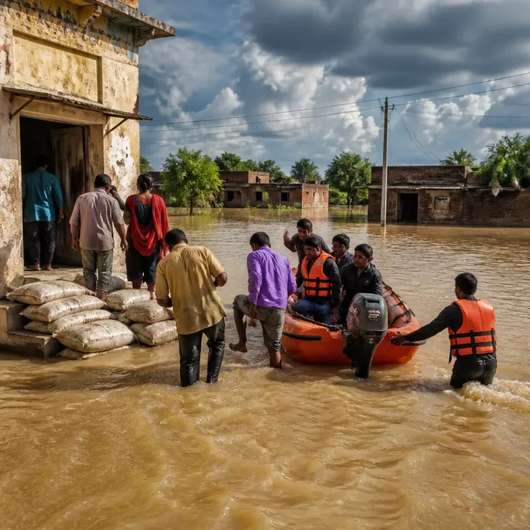 IMD warns of continued heavy rains, flash‑flood risk in parts of Madhya Pradesh and Uttar Pradesh