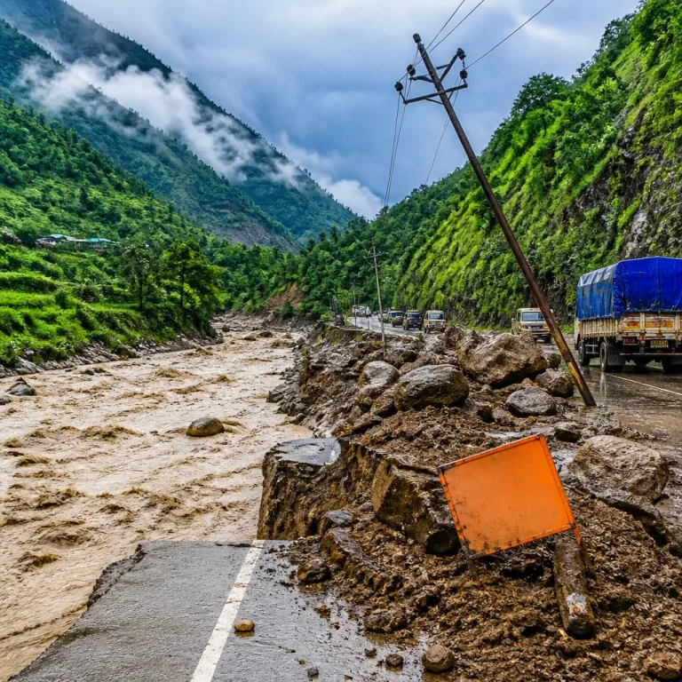 IMD issues orange alert for five Uttarakhand districts; warns of landslides, flash floods