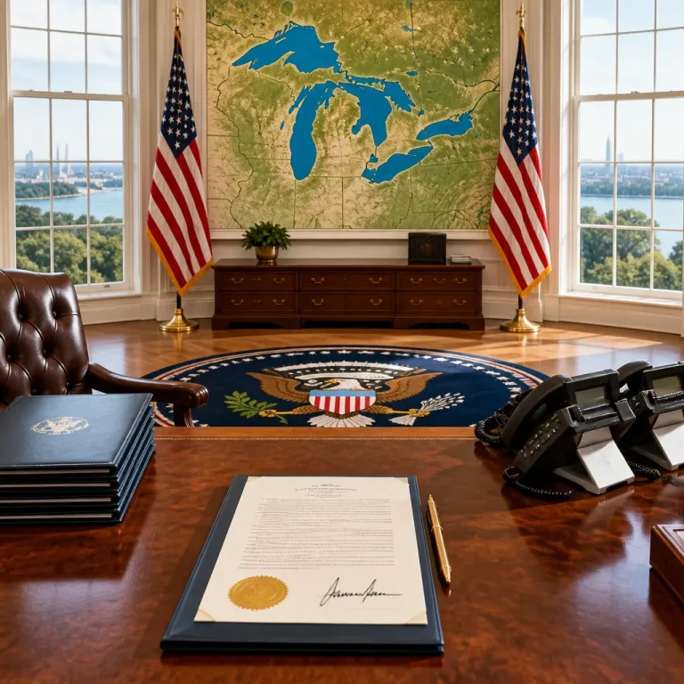 Trump signs order to rename Lake Ontario 'Lake America' amid tariff spat with Canada